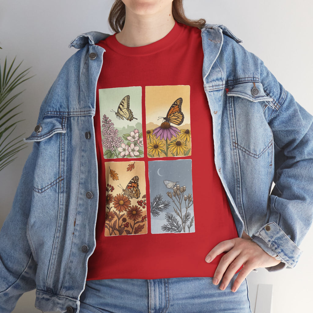 Botanical Butterfly Garden T-Shirt