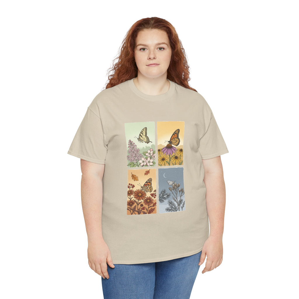 Botanical Butterfly Garden T-Shirt