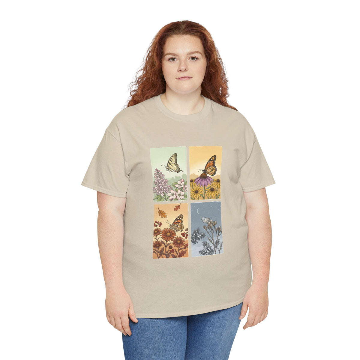 Botanical Butterfly Garden T-Shirt