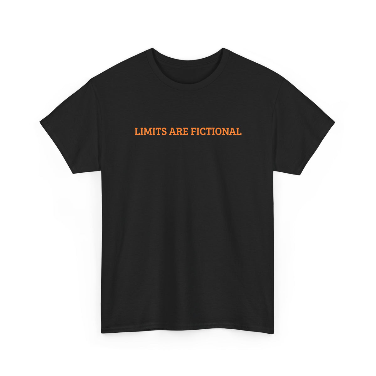 Limits Are Fictional, Motivation, Unisex Heavy Cotton Tee