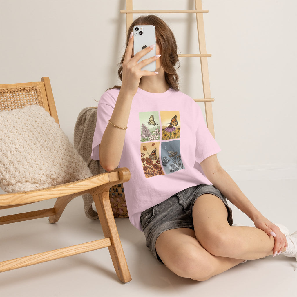 Botanical Butterfly Garden T-Shirt