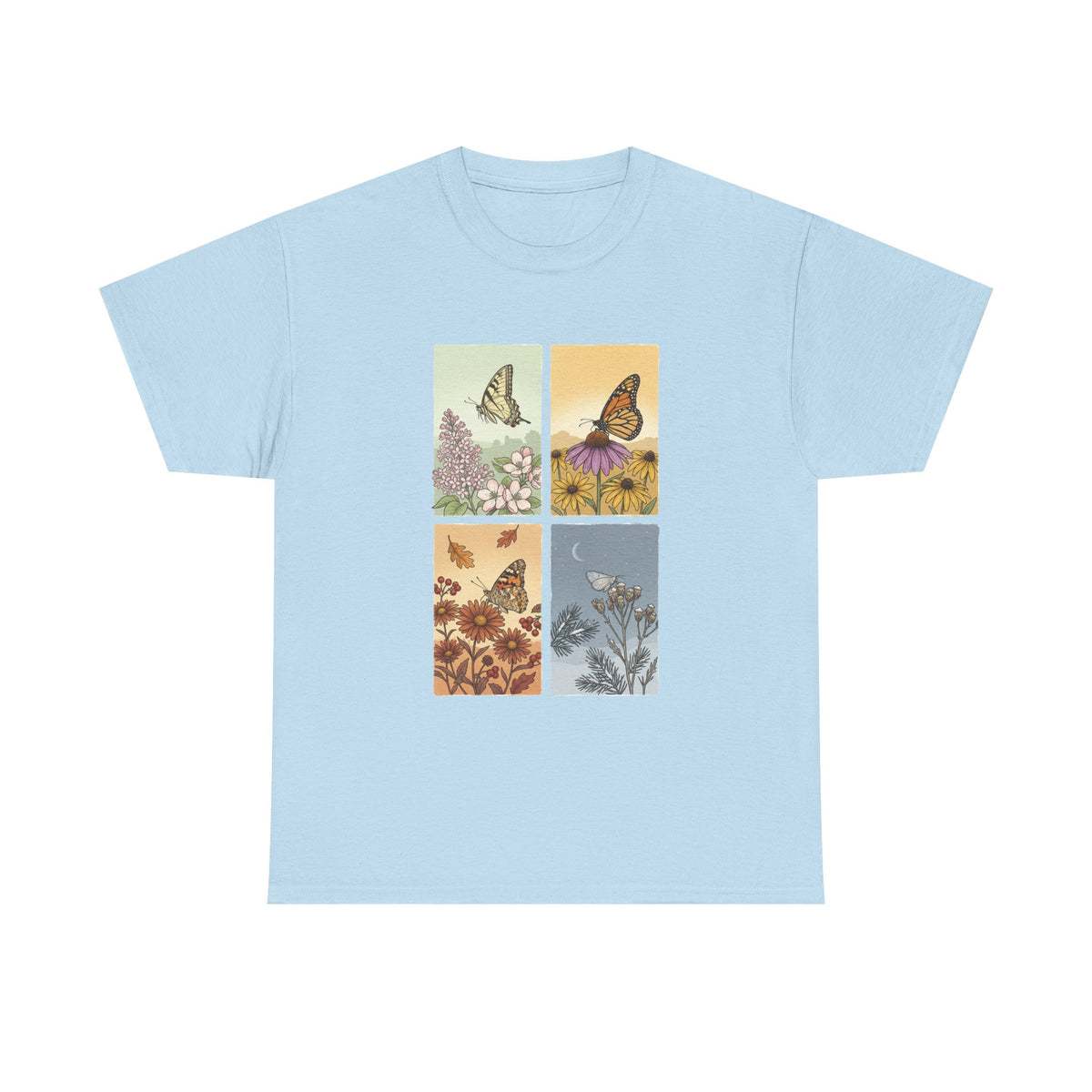 Botanical Butterfly Garden T-Shirt