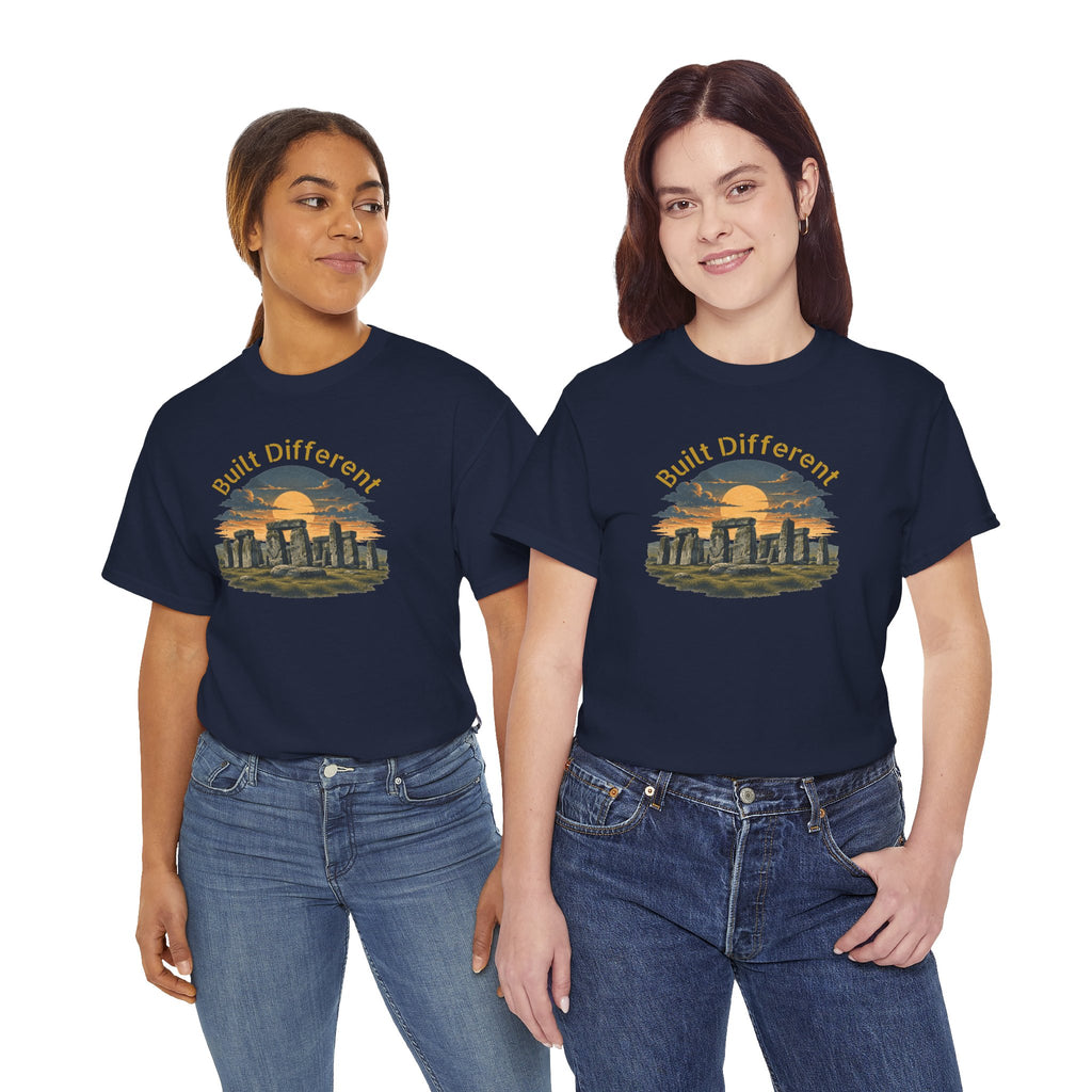 Built Different, Unisex Heavy Cotton Tee