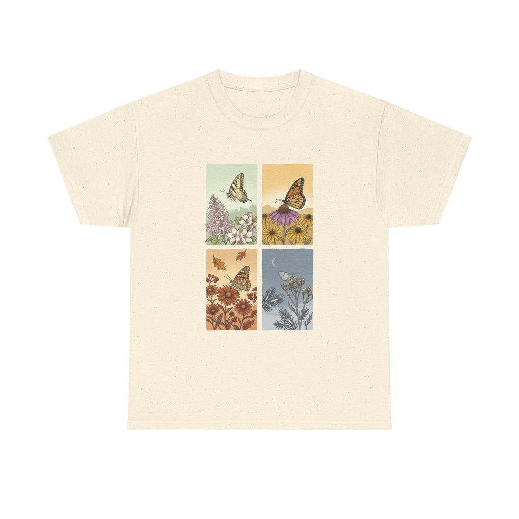 Botanical Butterfly Garden T-Shirt