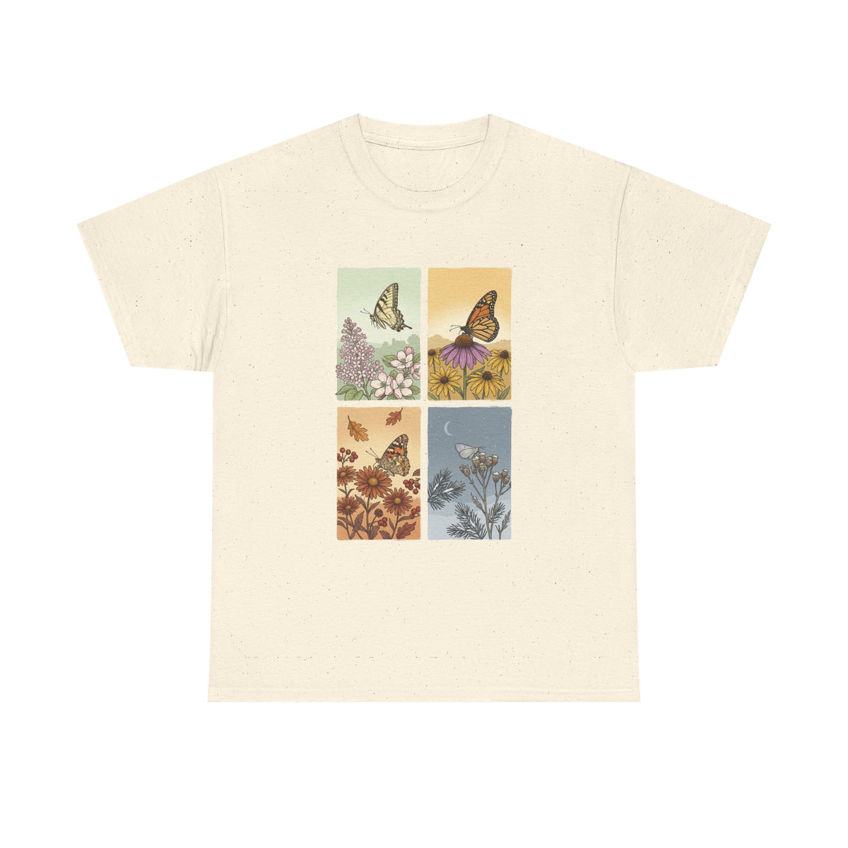 Botanical Butterfly Garden T-Shirt