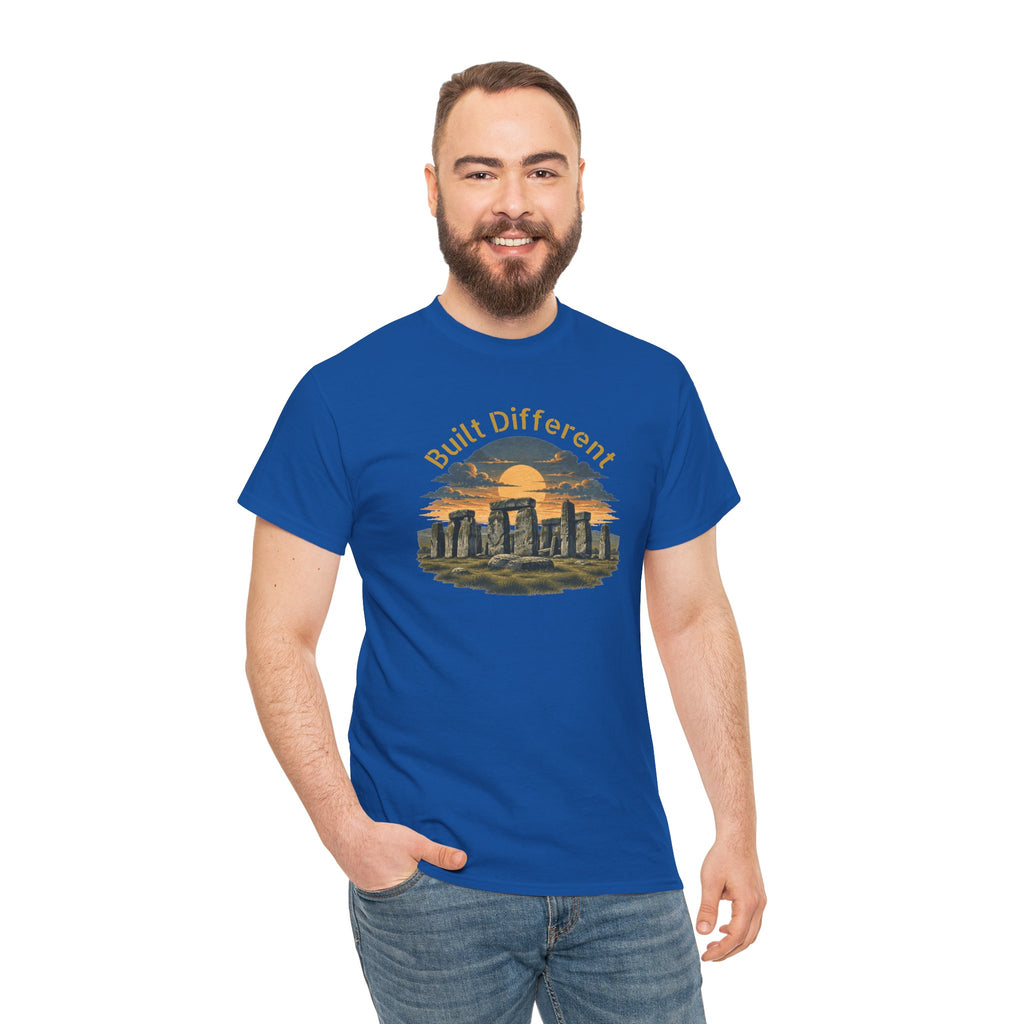 Built Different, Unisex Heavy Cotton Tee