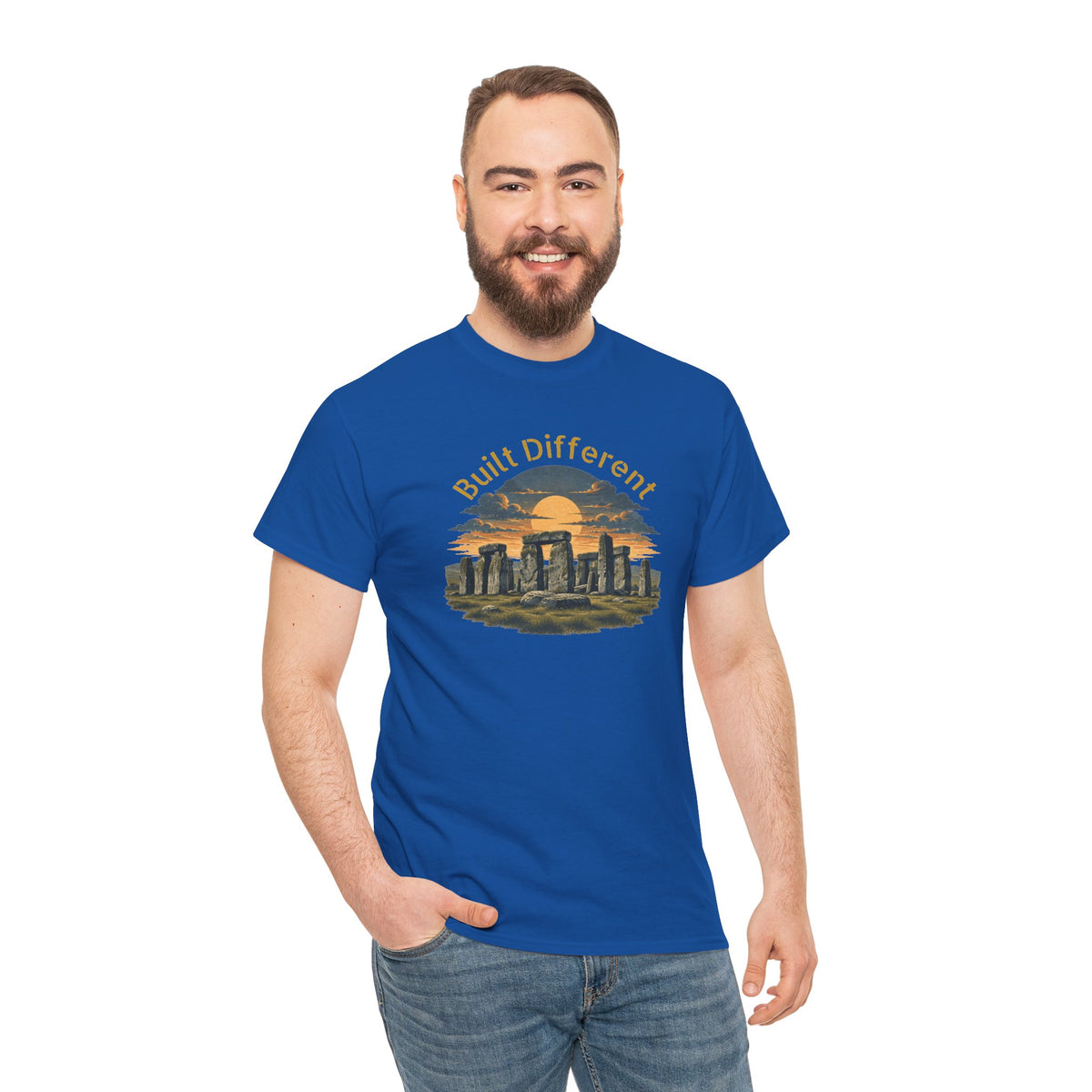 Built Different, Unisex Heavy Cotton Tee