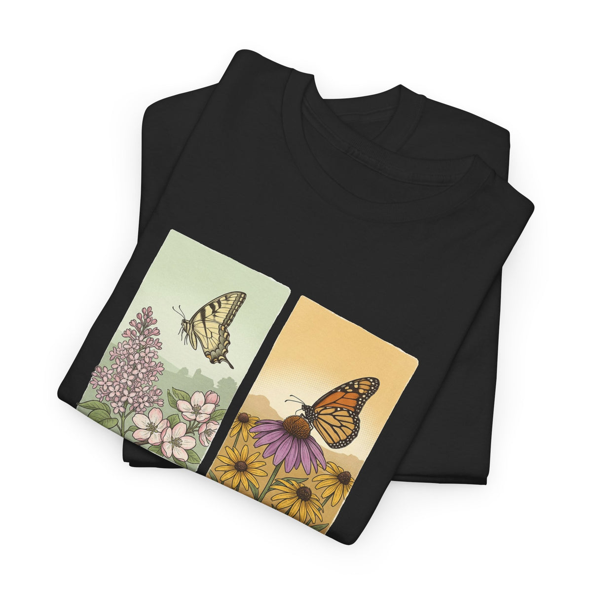 Botanical Butterfly Garden T-Shirt
