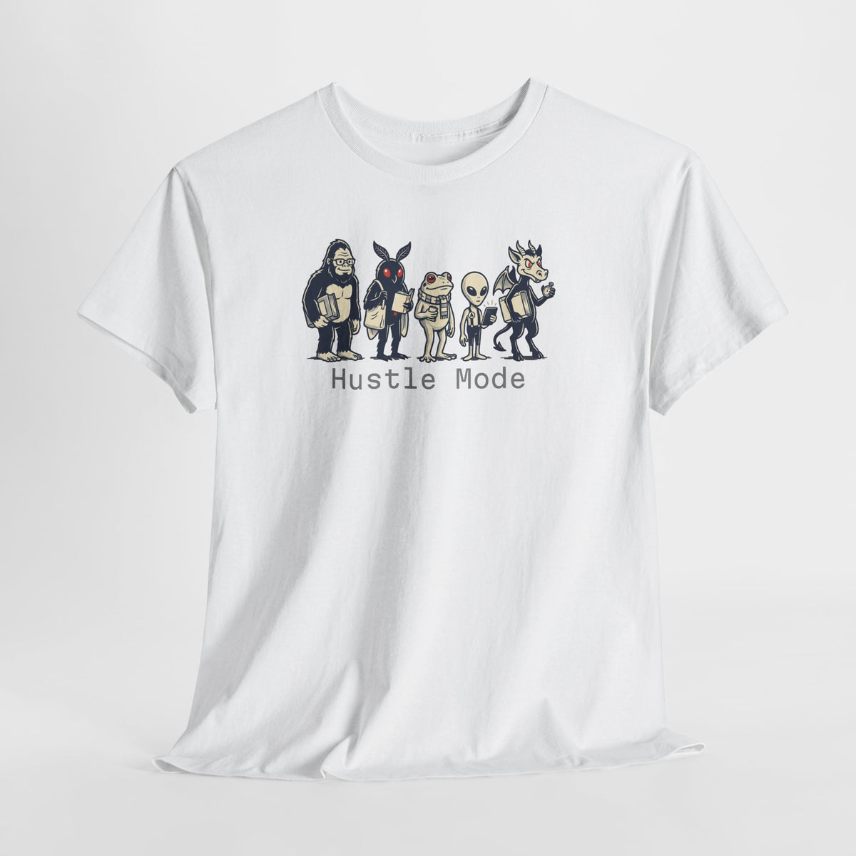 Hustle Mode Character Graphic T-Shirt