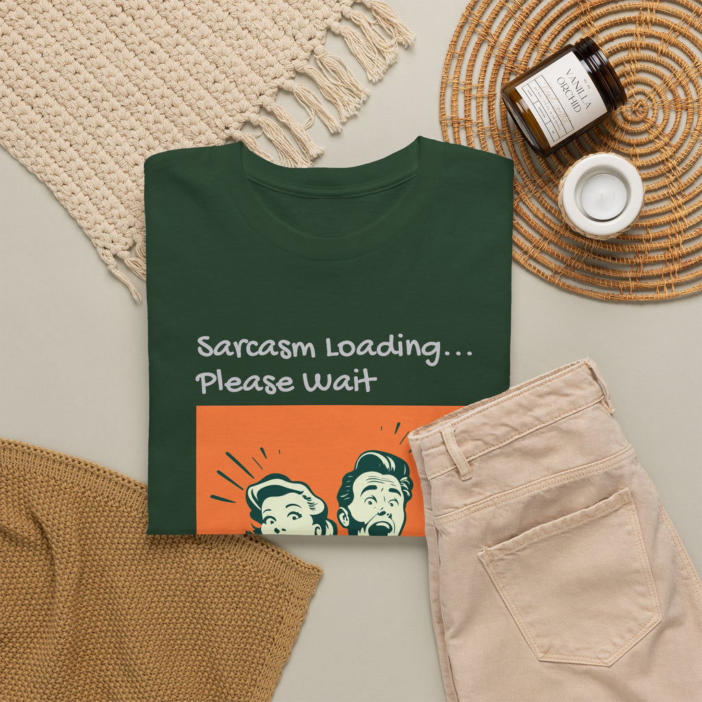 Sarcasm Loading, Funny, Heavy Cotton Tee