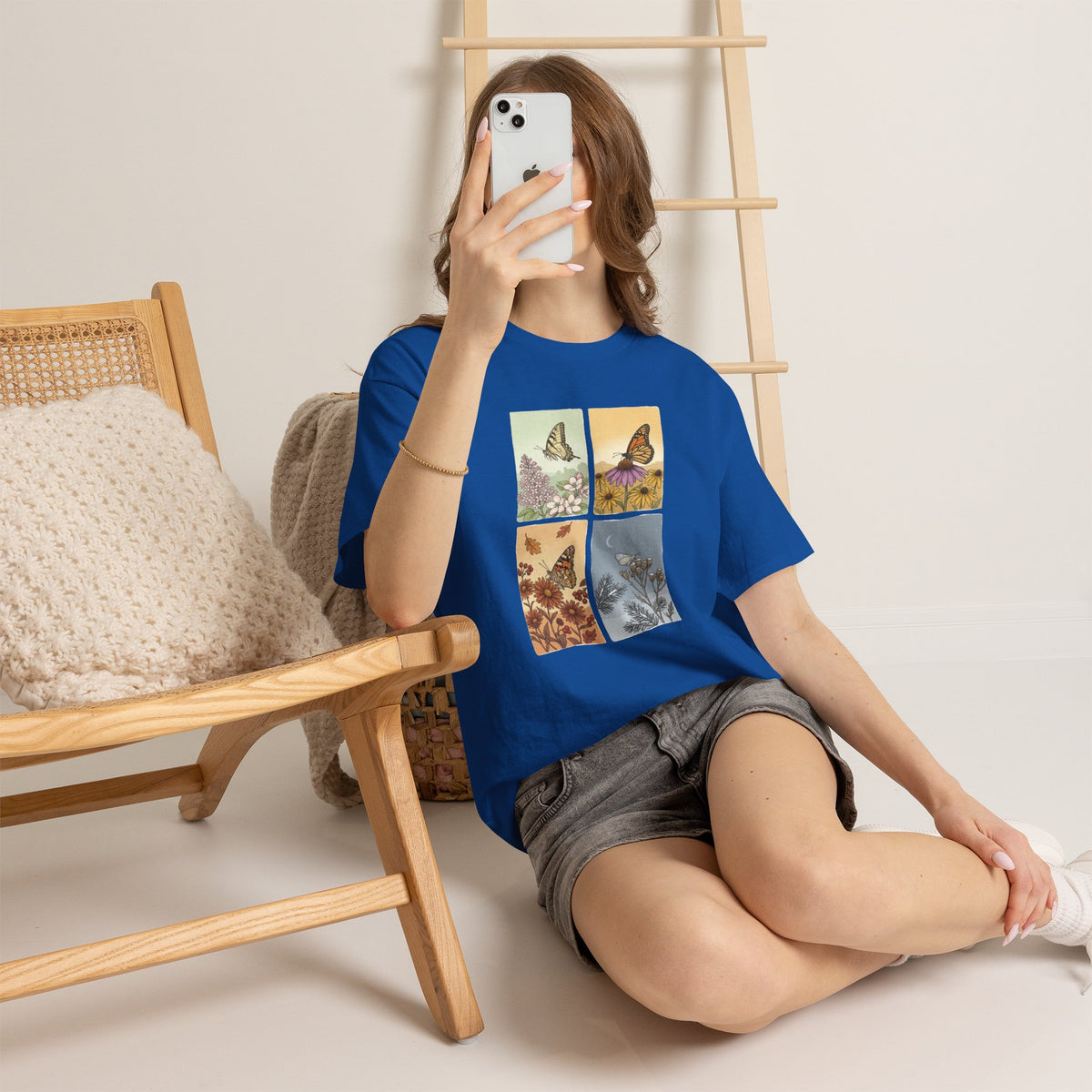 Botanical Butterfly Garden T-Shirt