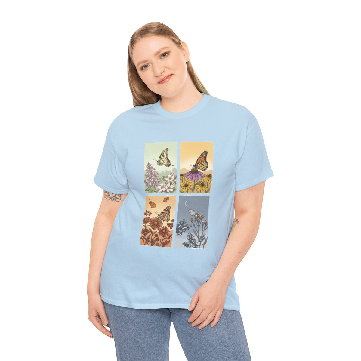 Botanical Butterfly Garden T-Shirt