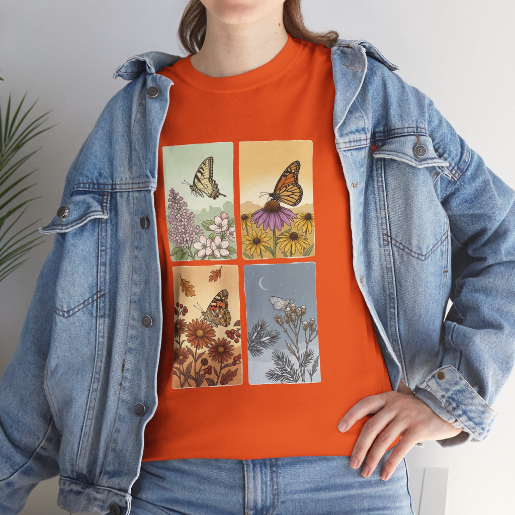 Botanical Butterfly Garden T-Shirt