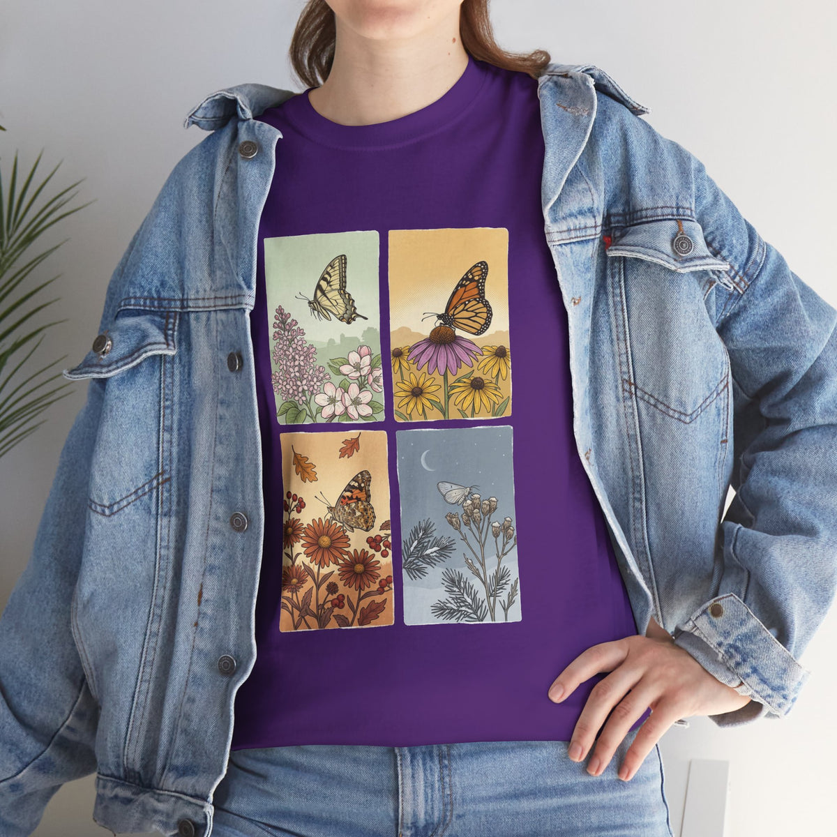 Botanical Butterfly Garden T-Shirt