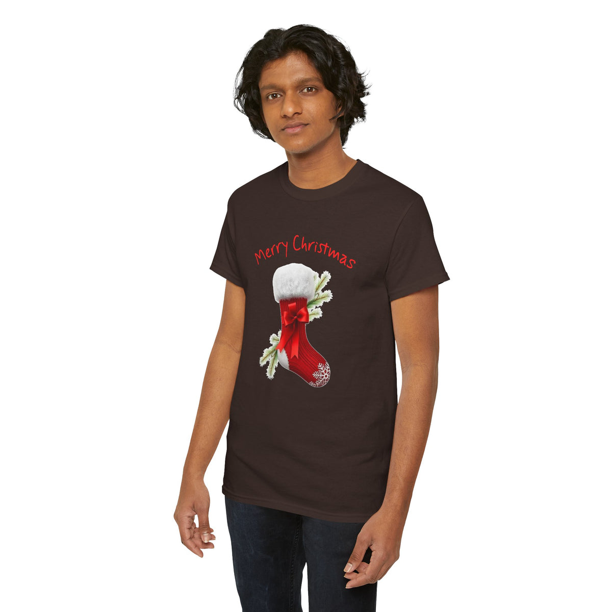 Holiday Stalking, Merry Christmas, Unisex Heavy Cotton Tee