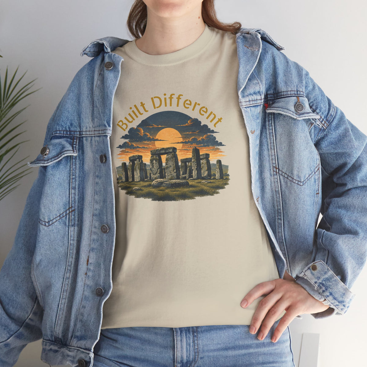 Built Different, Unisex Heavy Cotton Tee