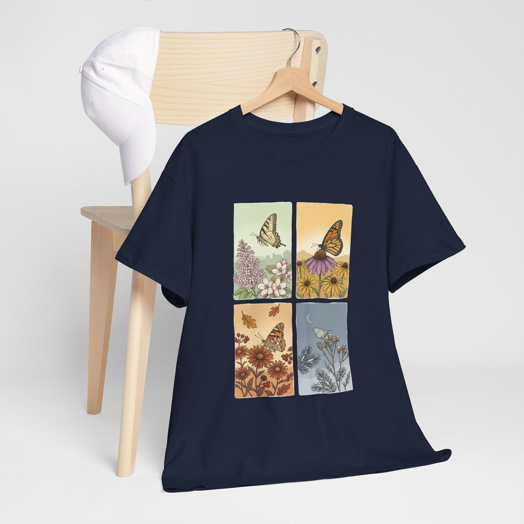 Botanical Butterfly Garden T-Shirt