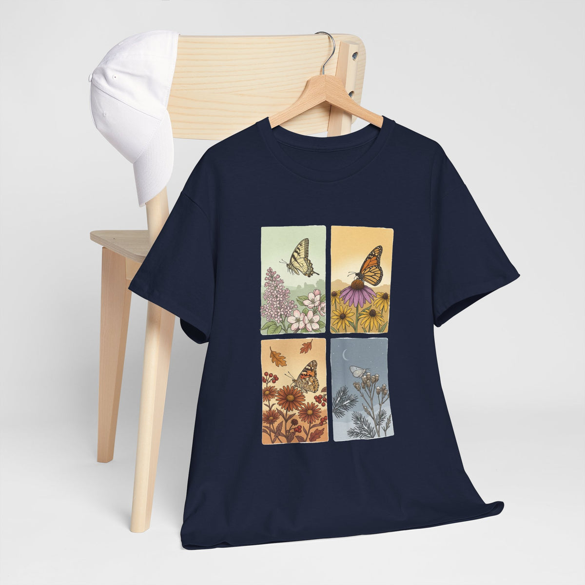 Botanical Butterfly Garden T-Shirt