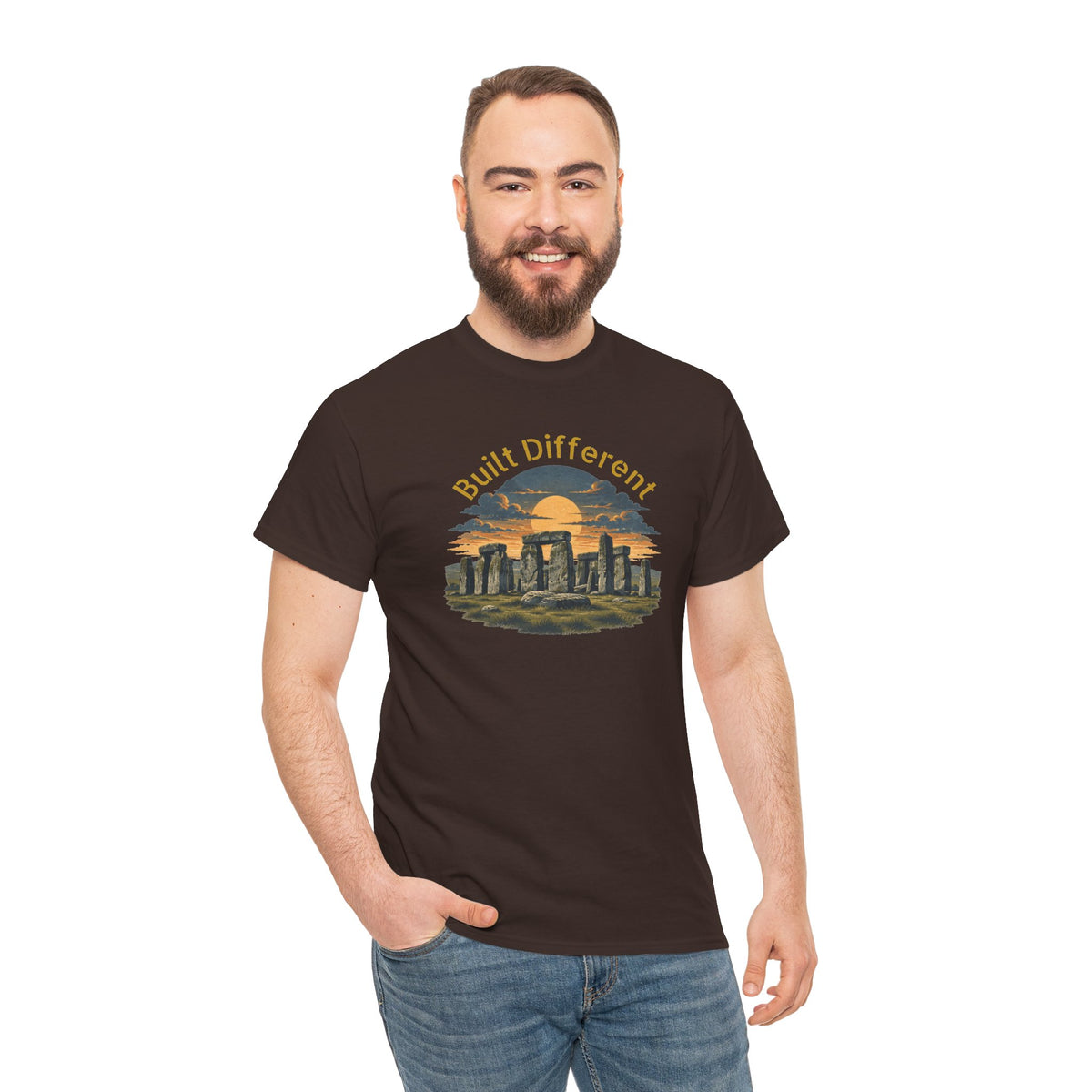 Built Different, Unisex Heavy Cotton Tee