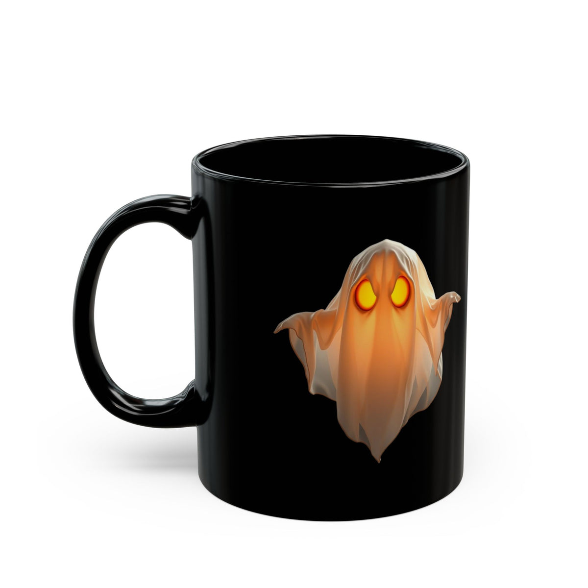 Glowing Ghost Halloween Mug