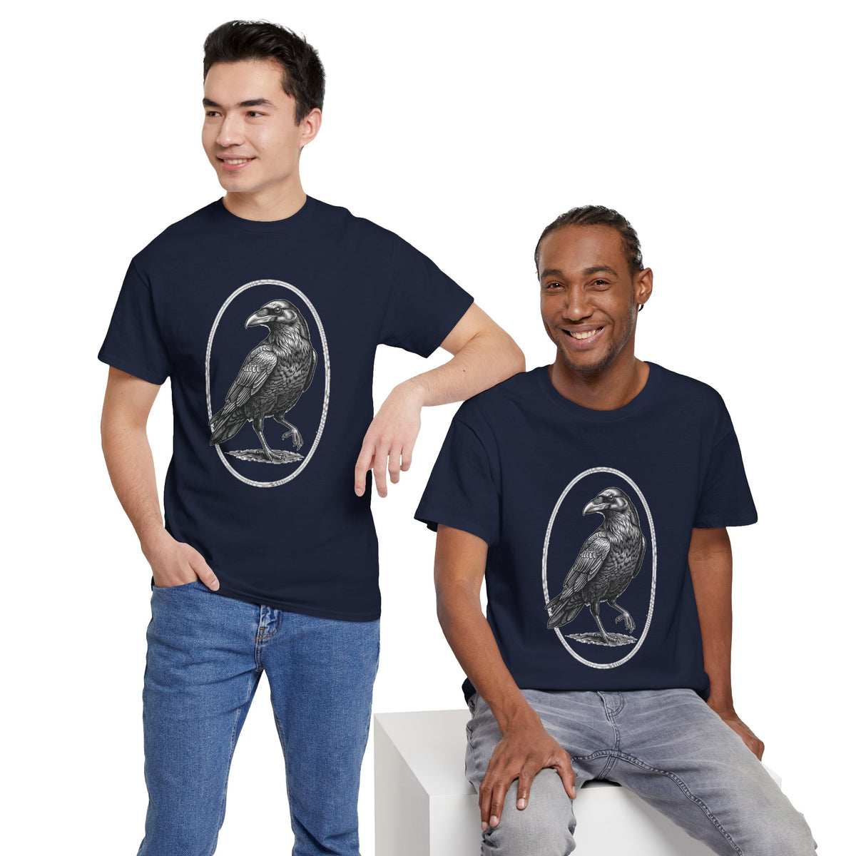 Raven Illustration T-Shirt