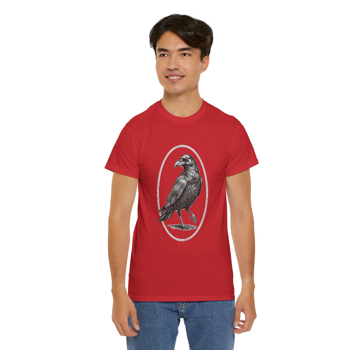 Raven Illustration T-Shirt