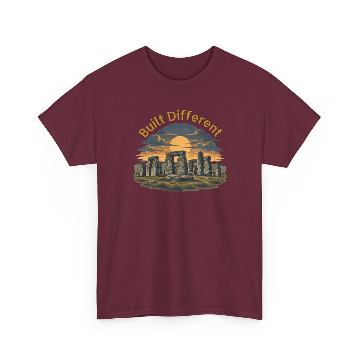 Built Different, Unisex Heavy Cotton Tee