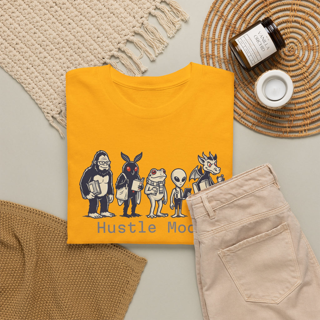 Hustle Mode Character Graphic T-Shirt