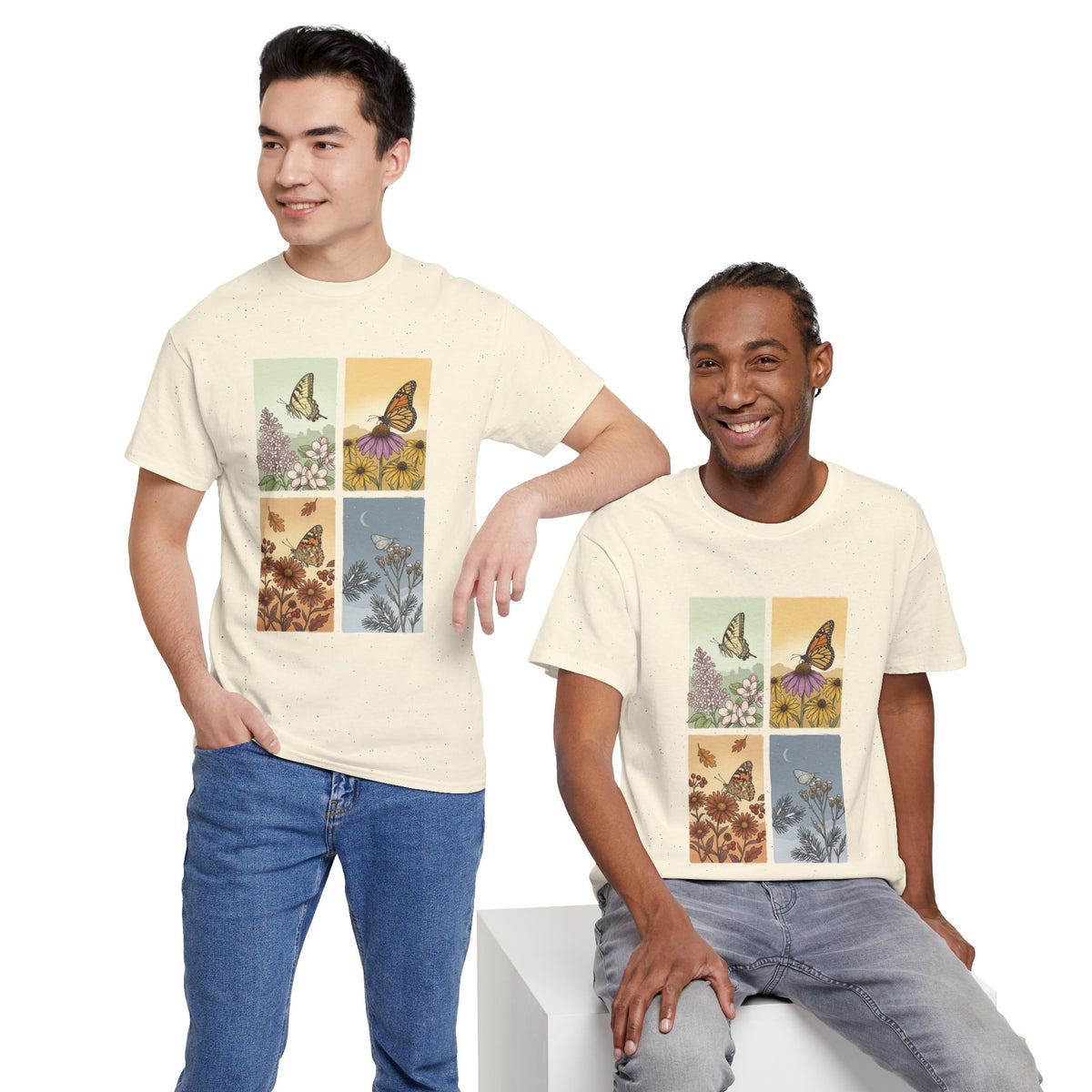 Botanical Butterfly Garden T-Shirt