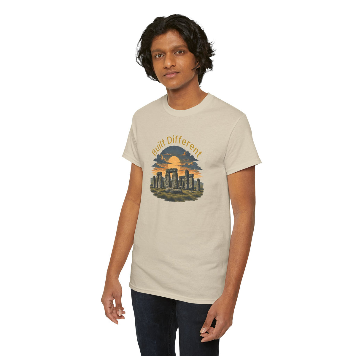 Built Different, Unisex Heavy Cotton Tee
