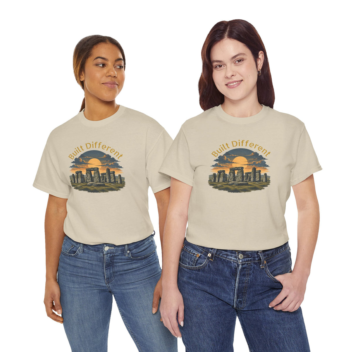 Built Different, Unisex Heavy Cotton Tee