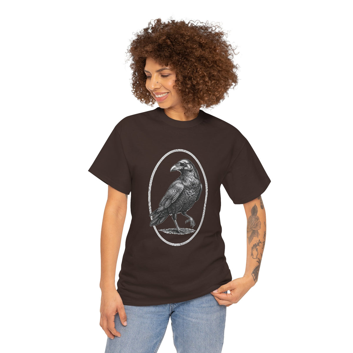 Raven Illustration T-Shirt