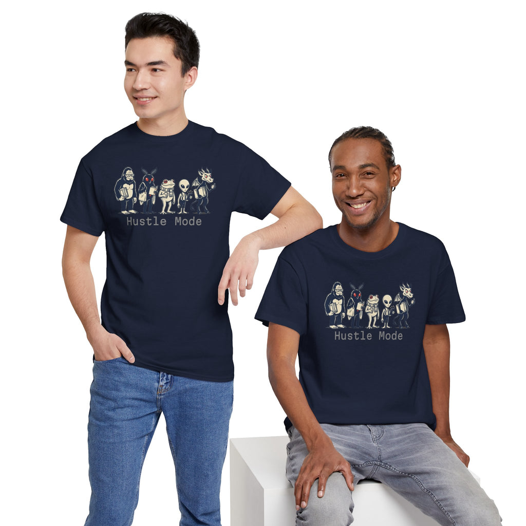 Hustle Mode Character Graphic T-Shirt