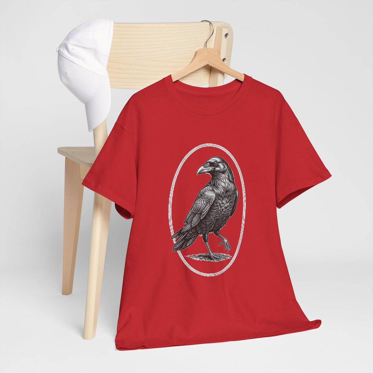 Raven Illustration T-Shirt
