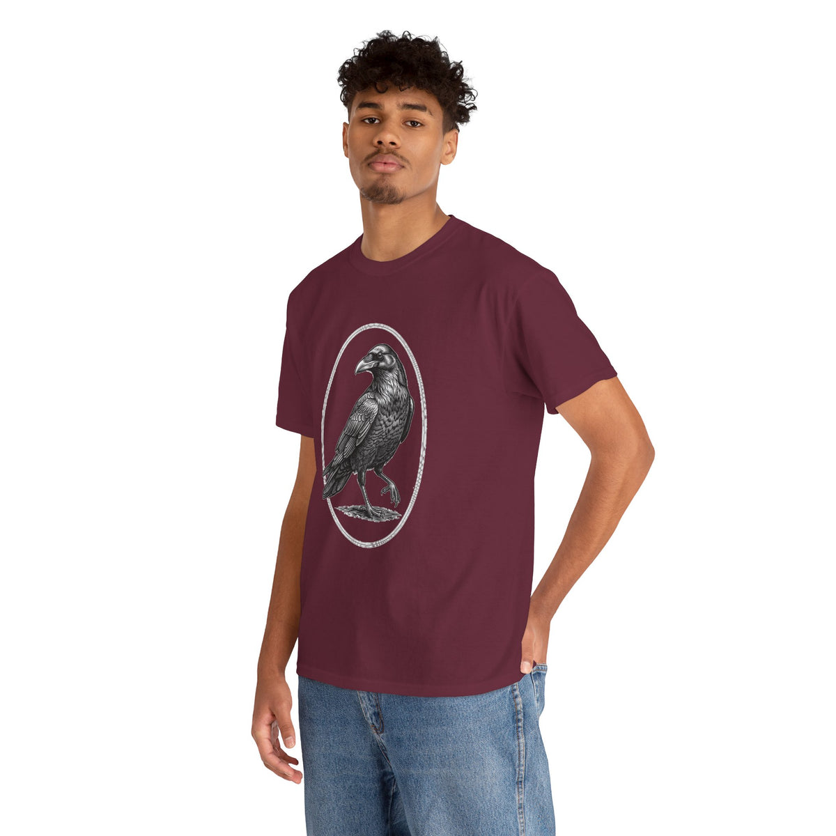 Raven Illustration T-Shirt