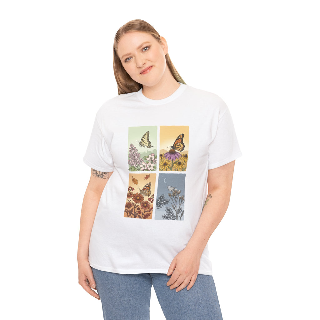 Botanical Butterfly Garden T-Shirt