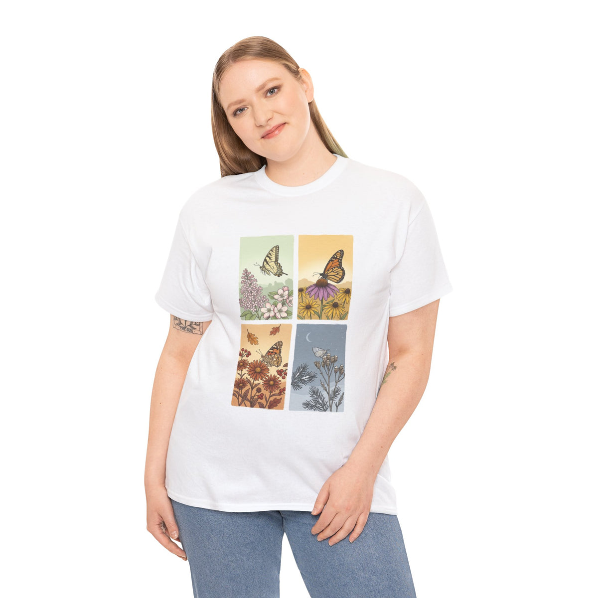 Botanical Butterfly Garden T-Shirt