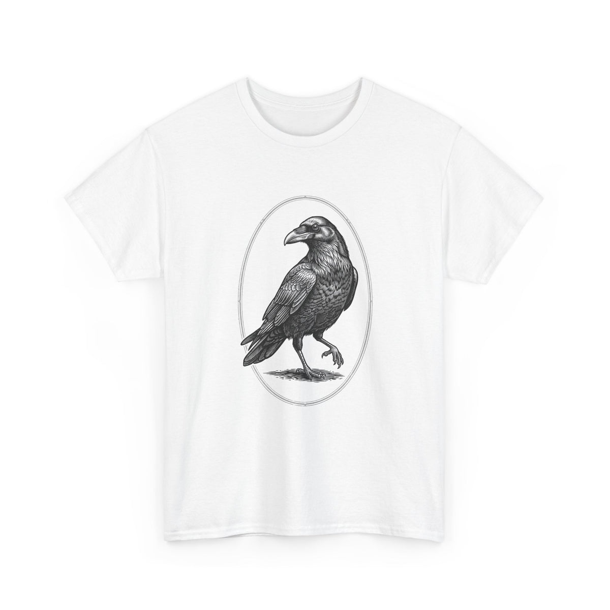 Raven Illustration T-Shirt