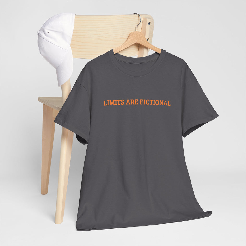 Limits Are Fictional, Motivation, Unisex Heavy Cotton Tee