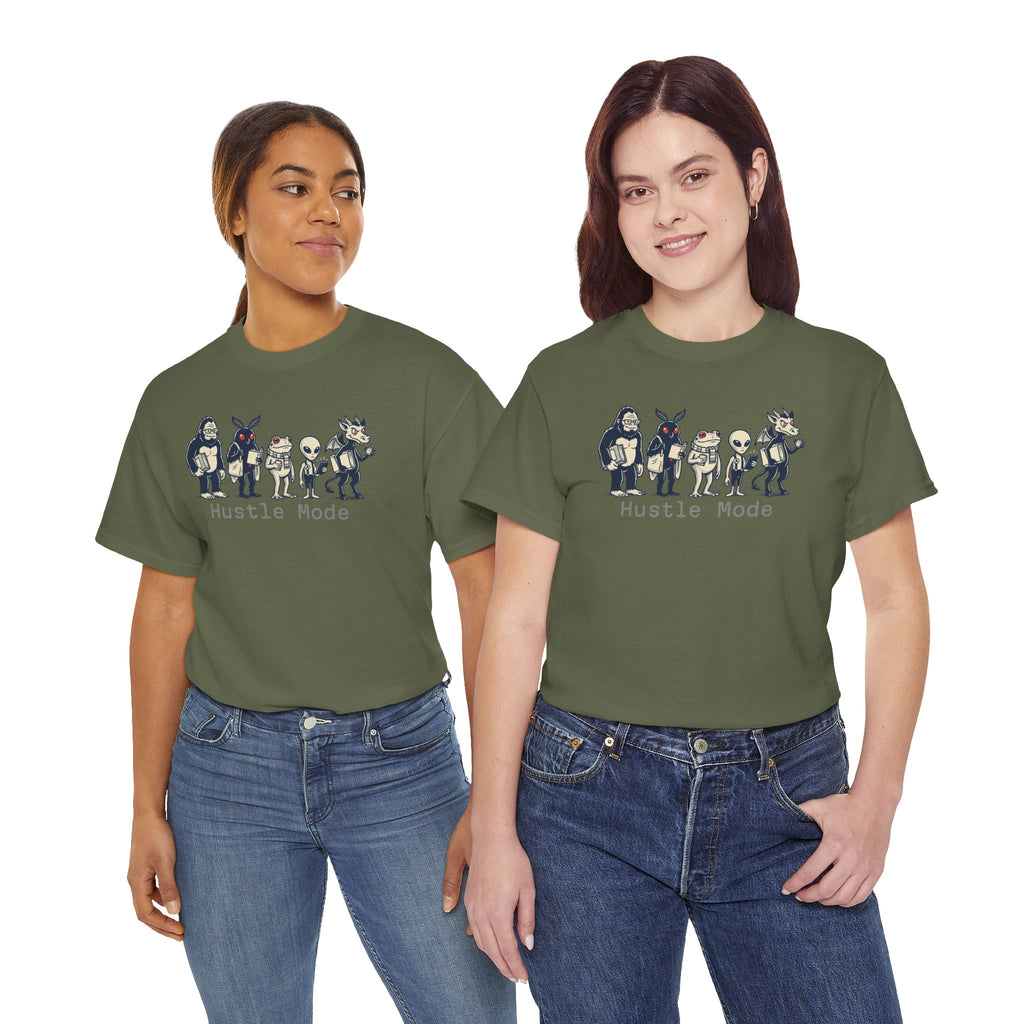 Hustle Mode Character Graphic T-Shirt