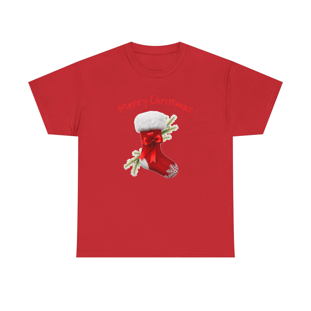 Holiday Stalking, Merry Christmas, Unisex Heavy Cotton Tee