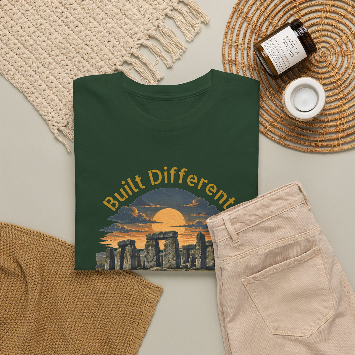 Built Different, Unisex Heavy Cotton Tee