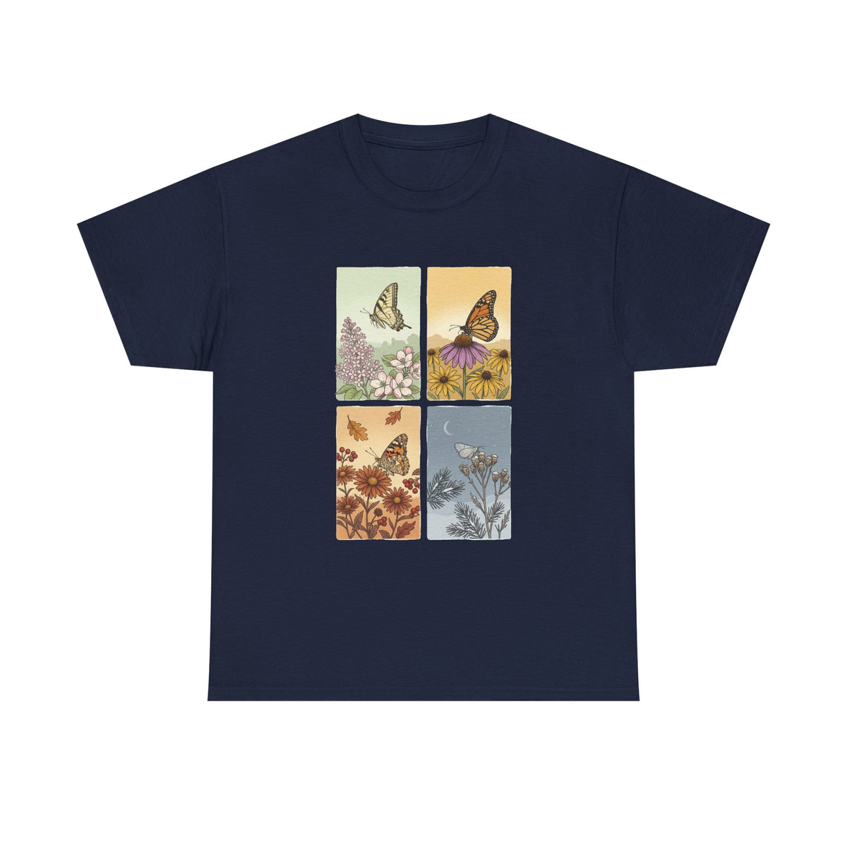 Botanical Butterfly Garden T-Shirt