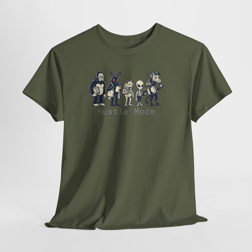Hustle Mode Character Graphic T-Shirt