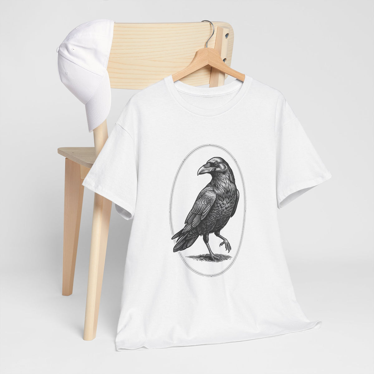 Raven Illustration T-Shirt