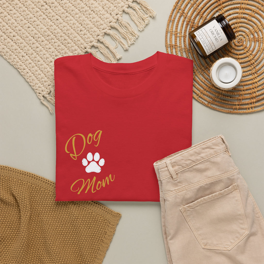 Dog Mom Tee, Unisex Heavy Cotton Tee