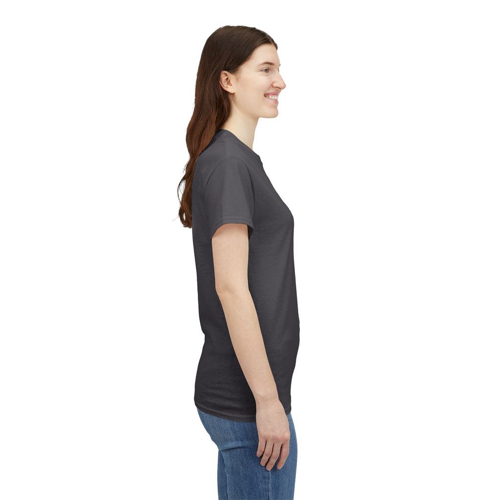 Happy Holidays Wreath, Unisex Heavy Cotton Tee