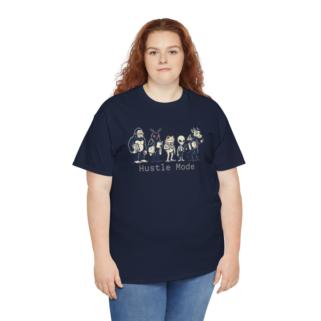Hustle Mode Character Graphic T-Shirt