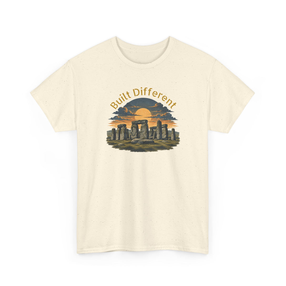Built Different, Unisex Heavy Cotton Tee