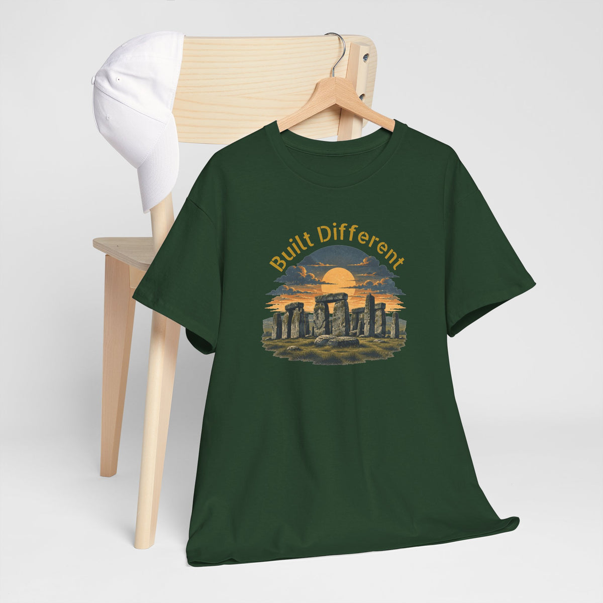Built Different, Unisex Heavy Cotton Tee
